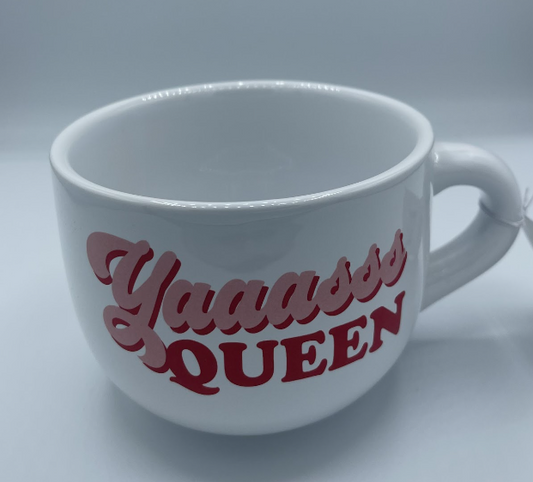 Yaaasss Queen Cappuccino Mug